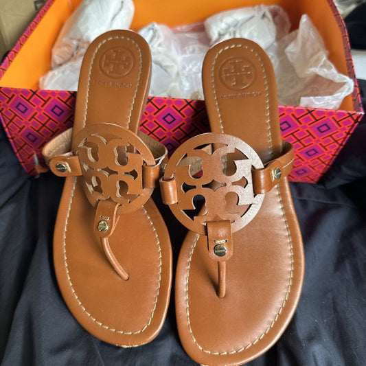 T-B Premium Flats Brown