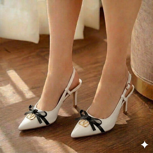 Ruby Bow Slingback