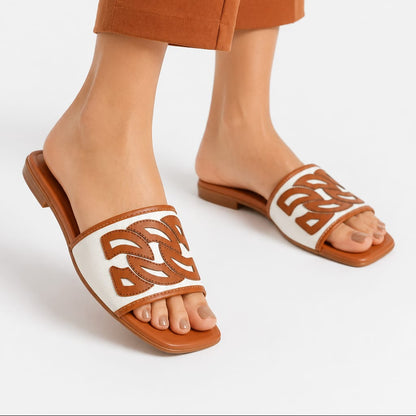 Casadei Slides Brown