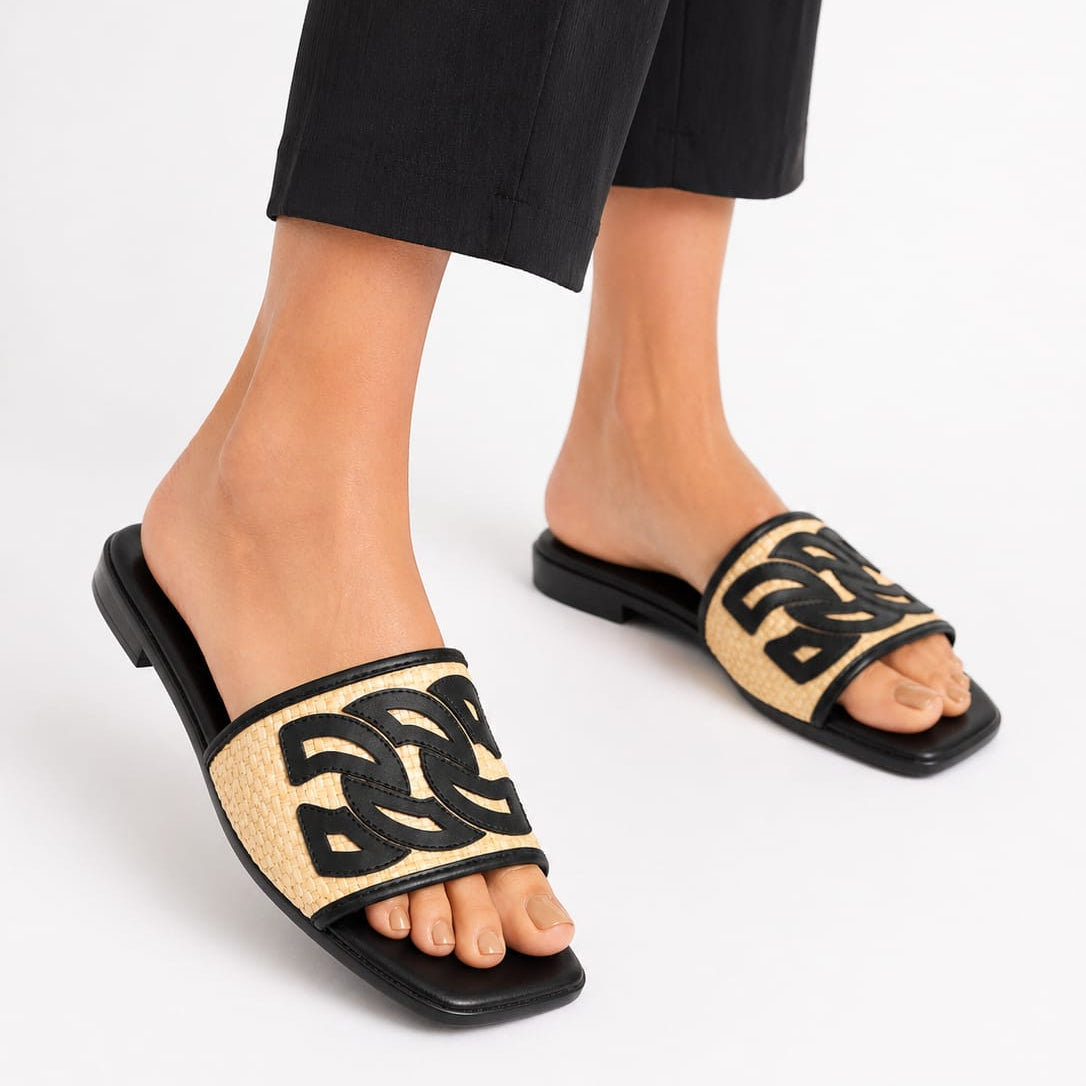 Casadei Slides Black