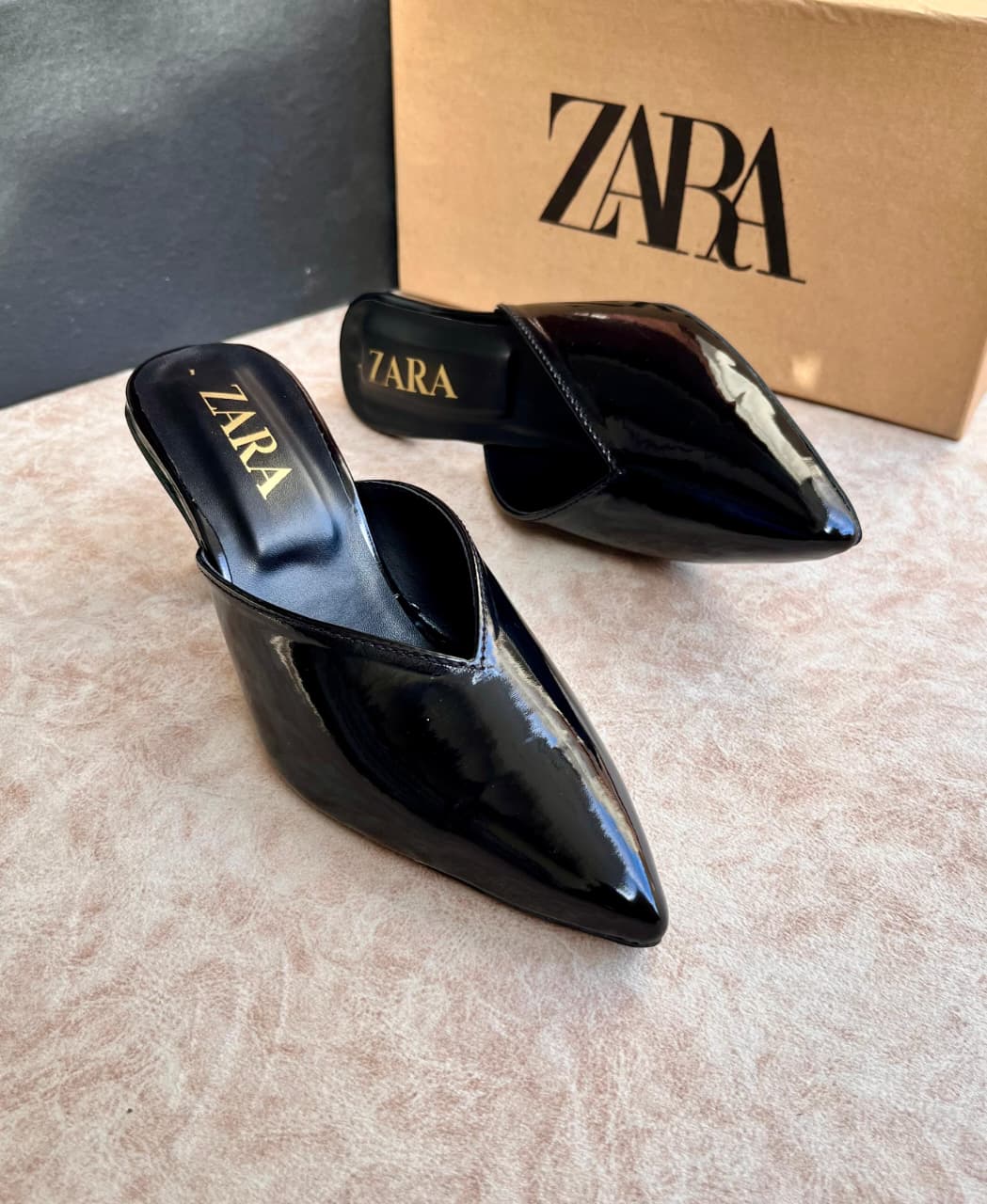 Z-R Toe Pointed Heel