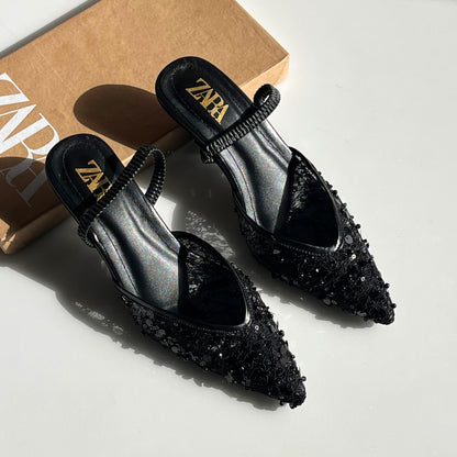 Snow Flake Grace Heel