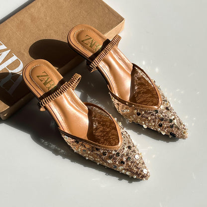 Snow Flake Grace Heel