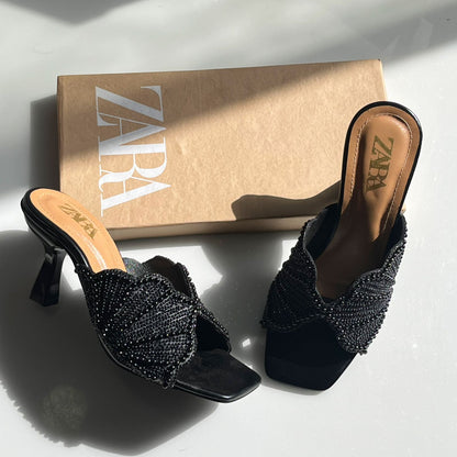 Shell Elegance Heels