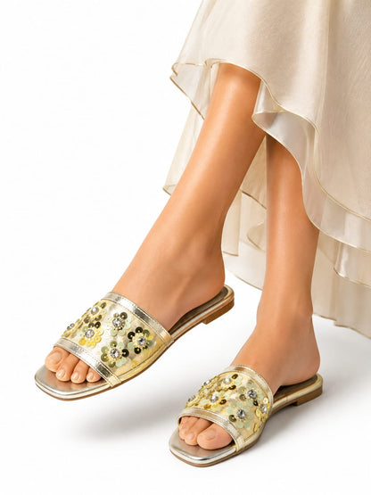 Sparkling Petal Flats