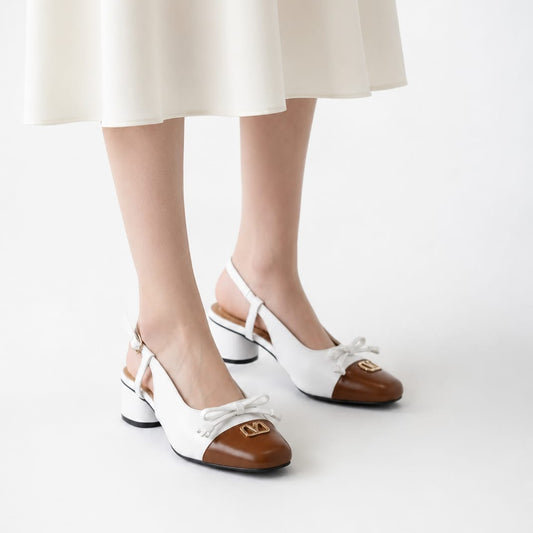 Vienna Heel White