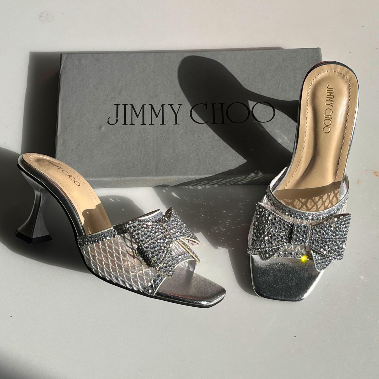 Frosted Glam Heels