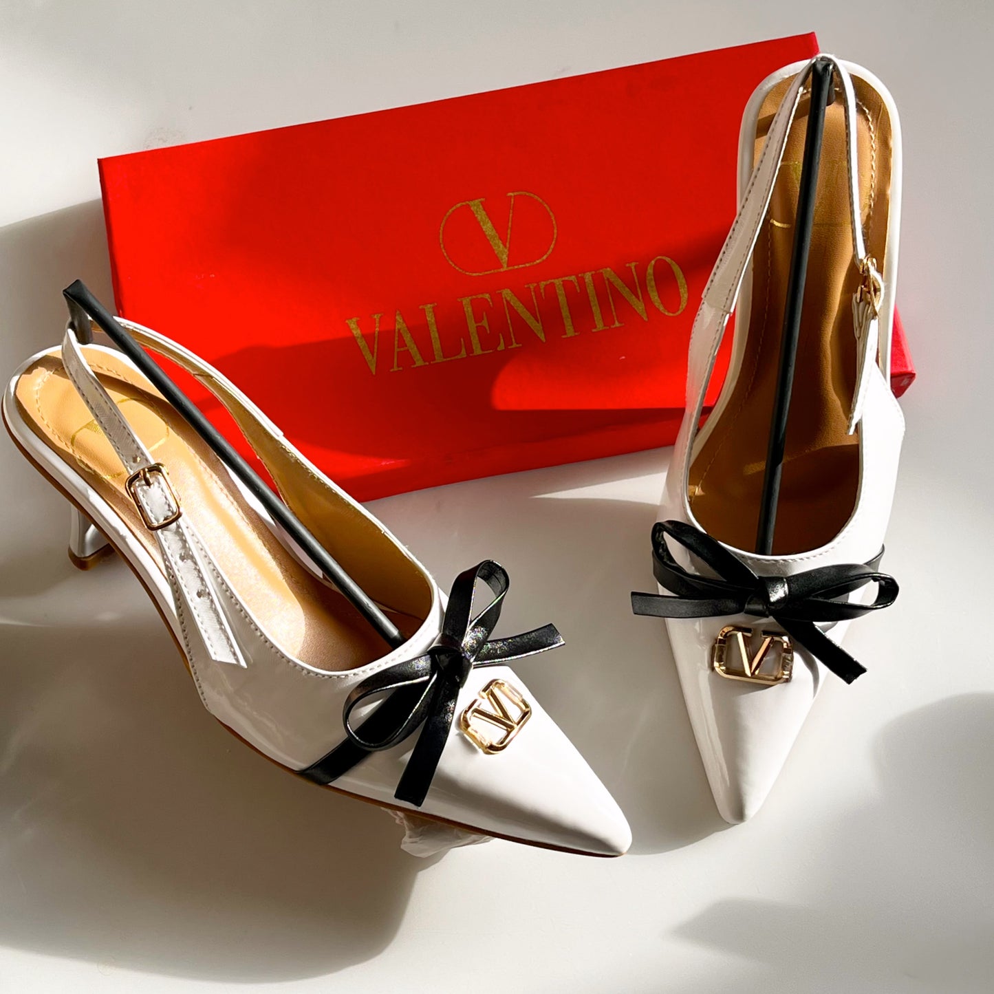 Ruby Bow Slingback