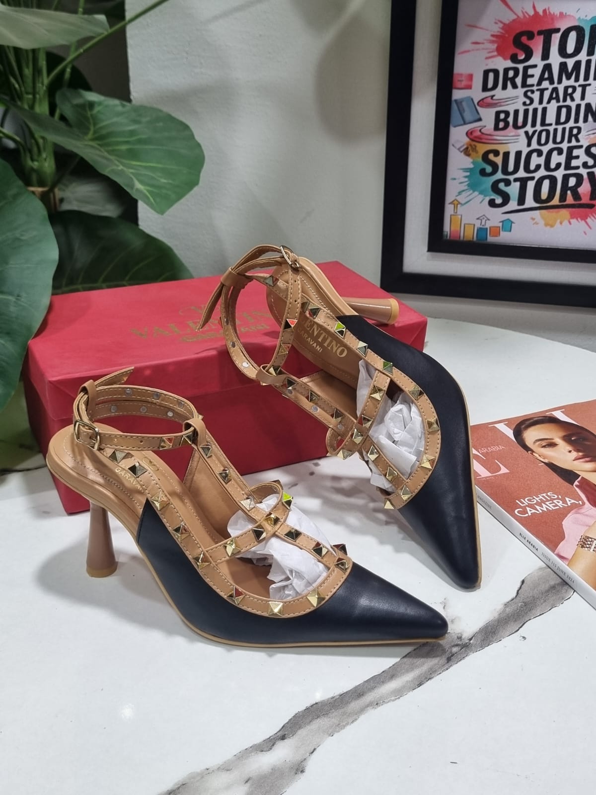 Studded Muse Heel
