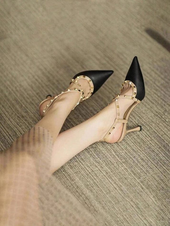 Studded Muse Heel