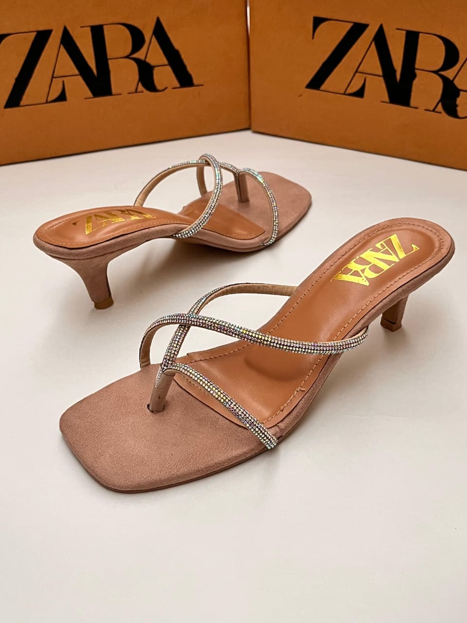 Crystal Twist Heel