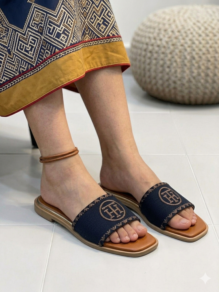 TH Embroided Flats
