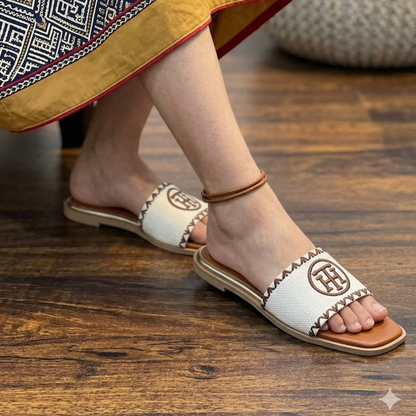 TH Embroided Flats
